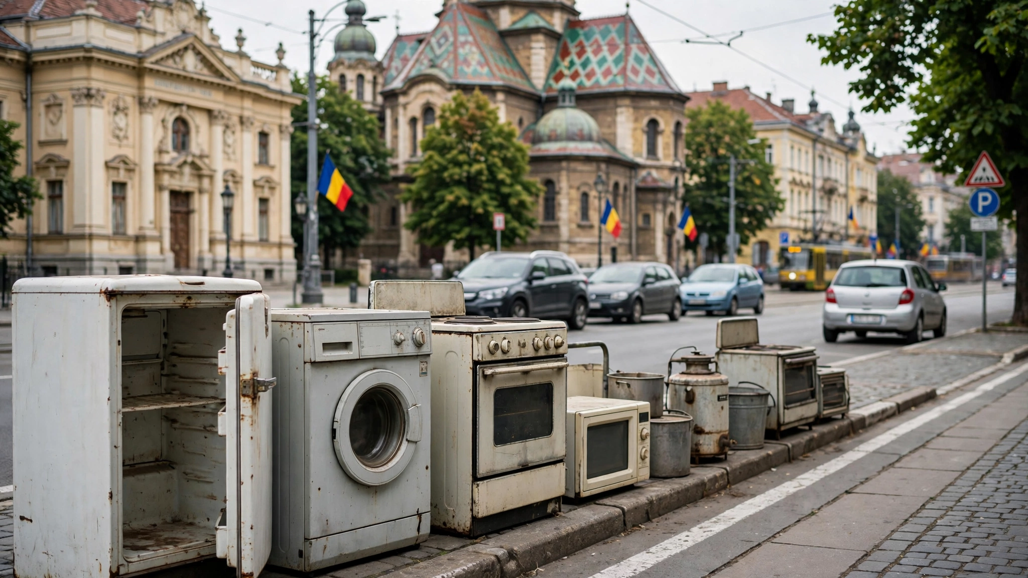 Frigider și alte electrocasnice vechi pregătite pentru colectare gratuită la Timișoara