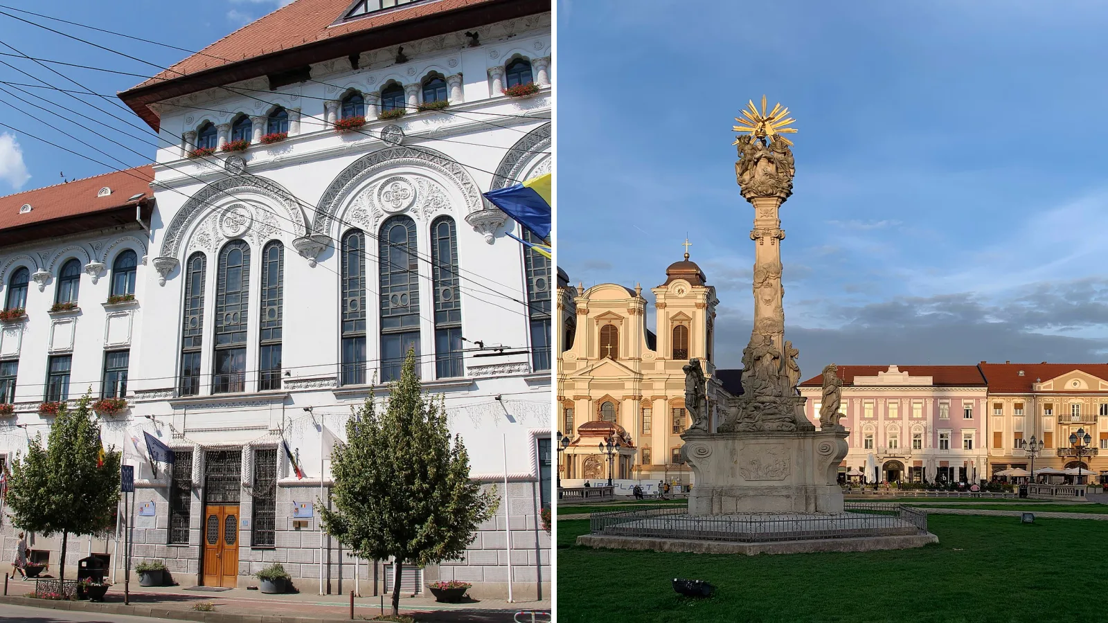 Primăria Municipiului Timișoara, Piața Unirii — fotografii ilustrative
