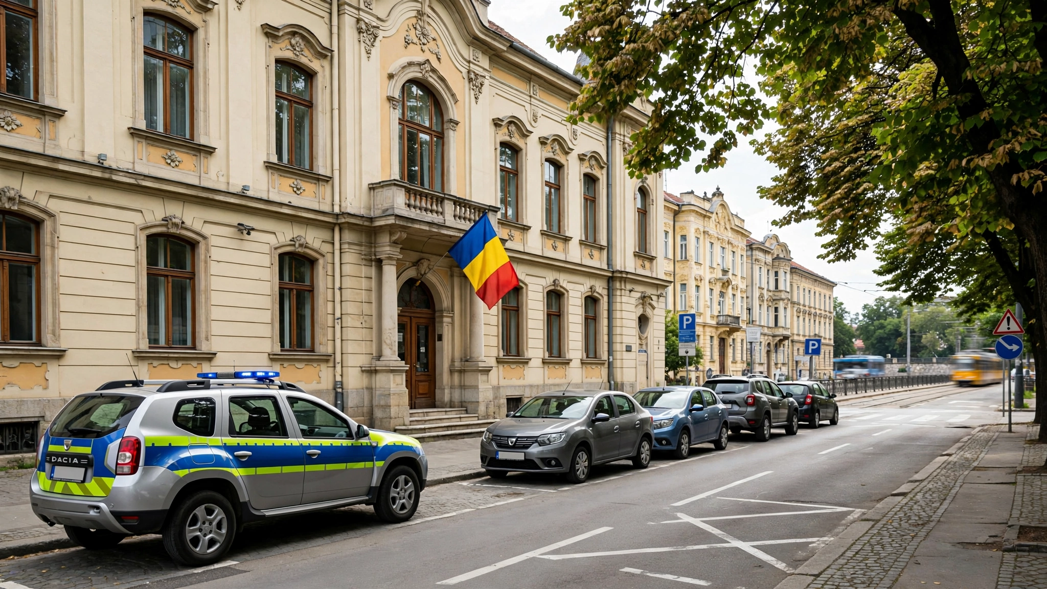 Sediul Consiliului Județean Timiș, unde se poartă disputa politică dintre PNL și PSD