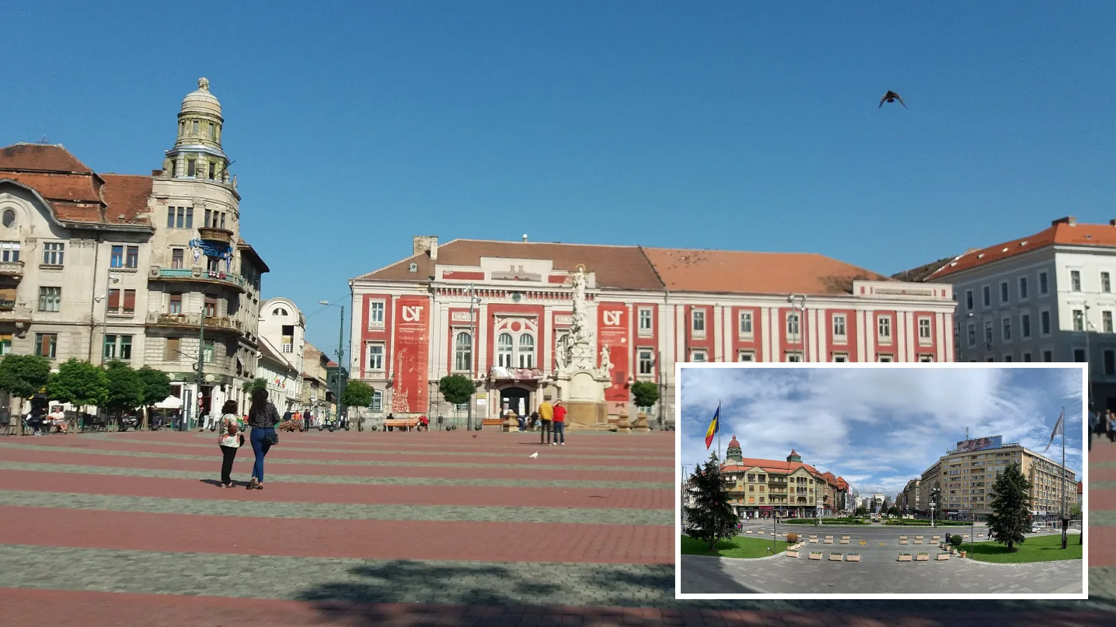 Piața Libertății din Timișoara, Piața Victoriei din Timișoara — fotografii ilustrative