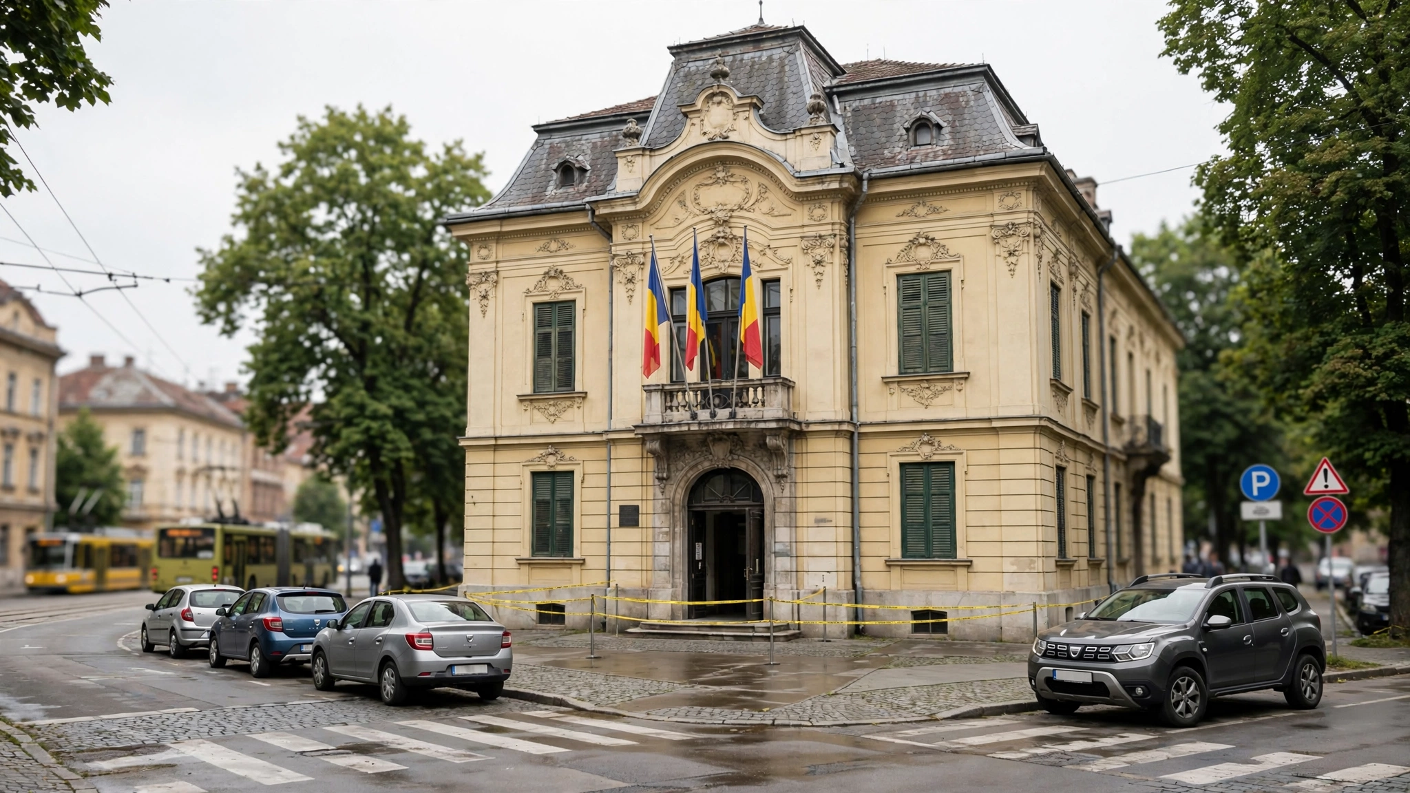 Clădirea Primăriei Timișoara, cu sediul instituției vizat de o anchetă