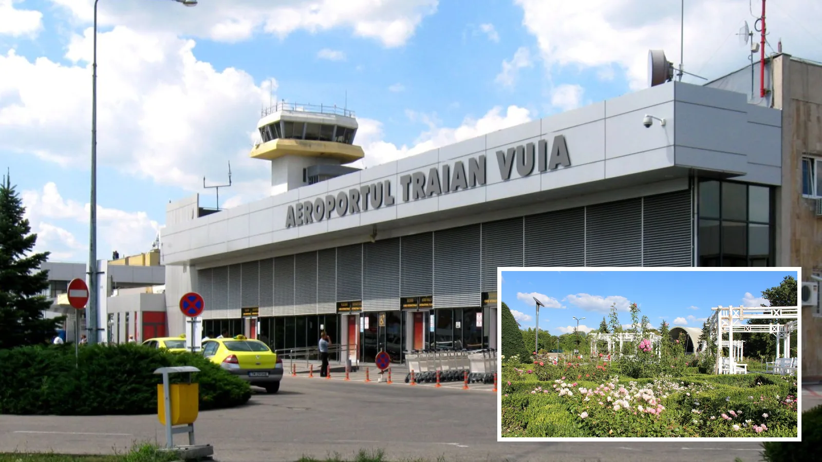Aeroportul Internațional Traian Vuia, Parcul Rozelor — fotografii ilustrative