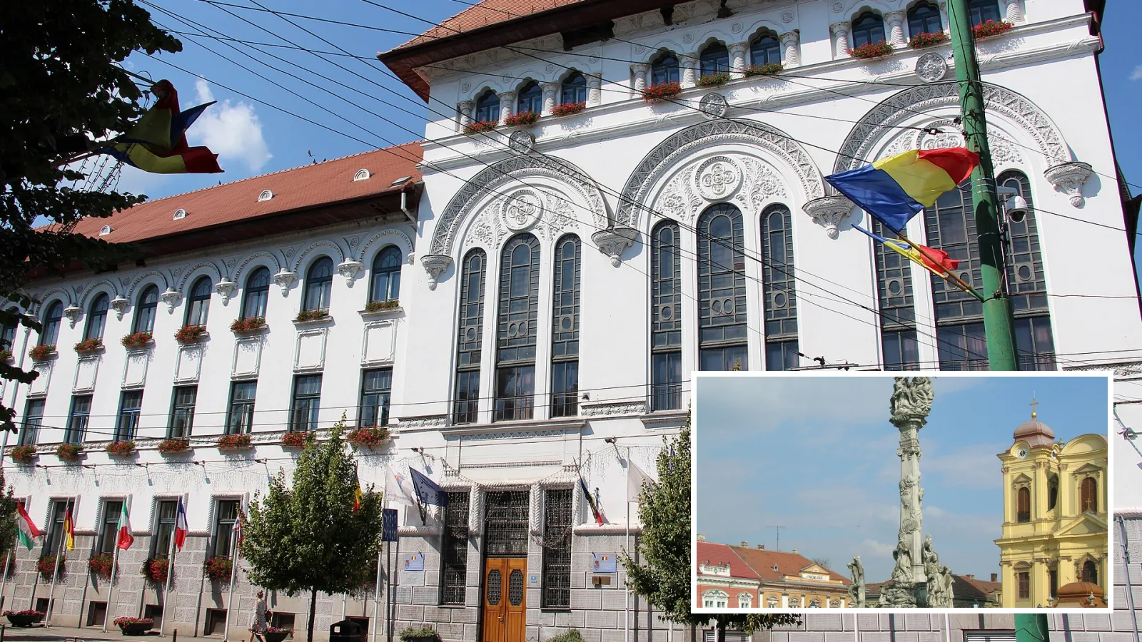 Primăria Municipiului Timișoara, Coloana Ciumei din Timișoara — fotografii ilustrative
