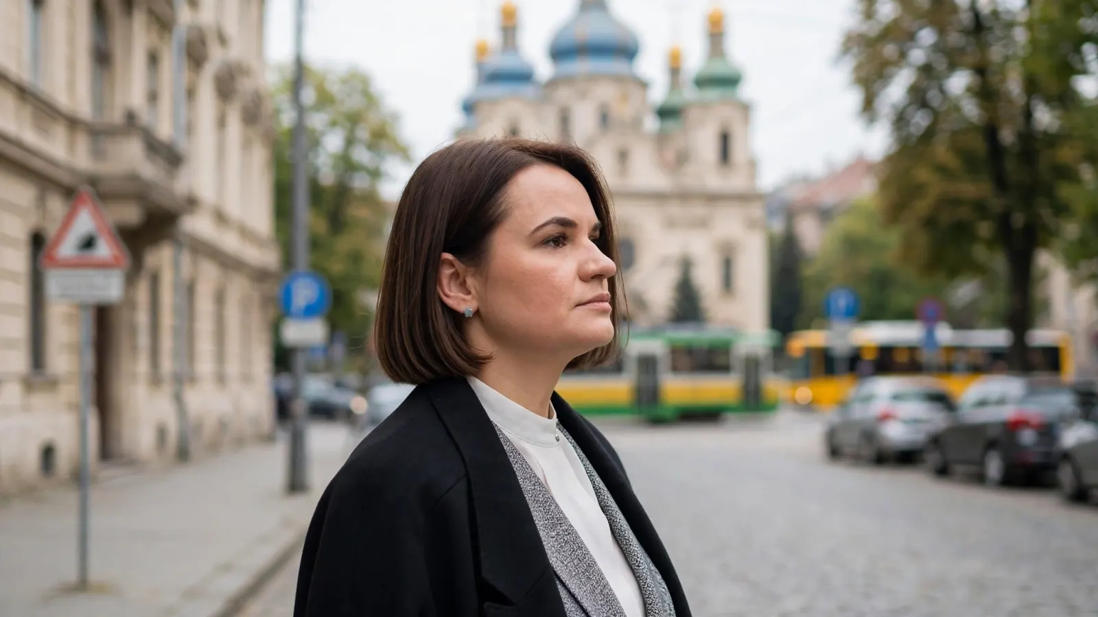 Sviatlana Tsikhanouskaya, lidera opoziției din Belarus